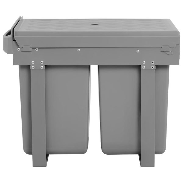 10260200-6.jpg Atkritumu tvertne, atkritumu konteiners, iebūvēts, dubults, izvelkams, 2x 20 l