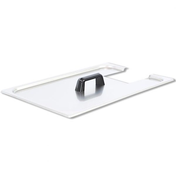 Vāks GN 1/1 traukam ar izgriezumu SmartVide 4/6 cirkulācijas sūknim 530x325 mm