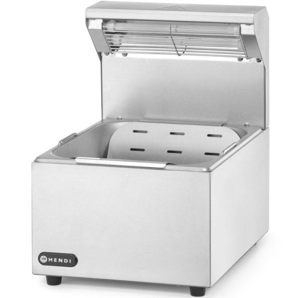 Frī kartupeļu sildītājs ar sildīšanas lampu GN 1/2 400 W