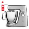 Titanium Chef Baker XL planetārais blenderis, 2 bļodas, 7 l, 5 l, 1200 W - sudrabkrāsas