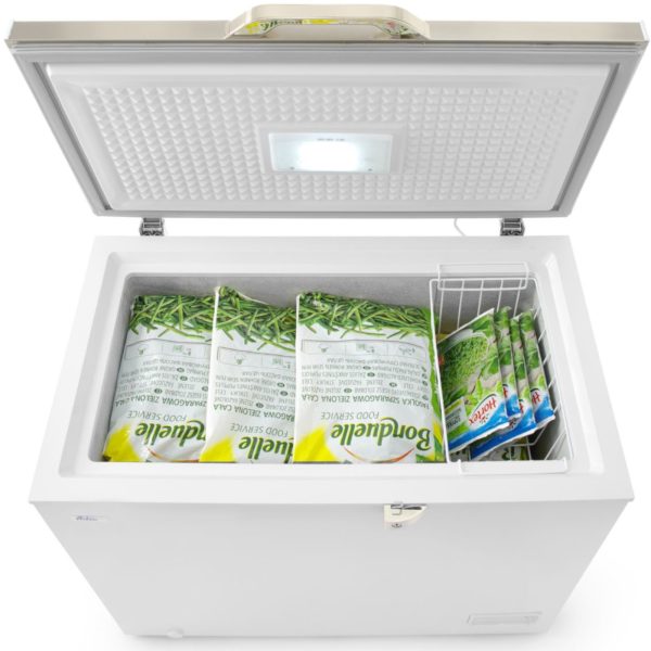 233856-2-hendi-zamrazarka-skrzyniowa-zamykana-na-klucz-hurtownia-dropshipping.jpg Noslēdzama saldētava ar LED apgaismojumu, 190 l, 120 W