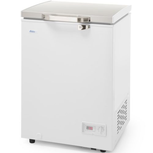 235904-1-hendi-zamrazarka-skrzyniowa-zamykana-na-klucz-hurtownia-dropshipping.jpg Noslēdzama saldētava ar LED apgaismojumu, 93 l, 105 W