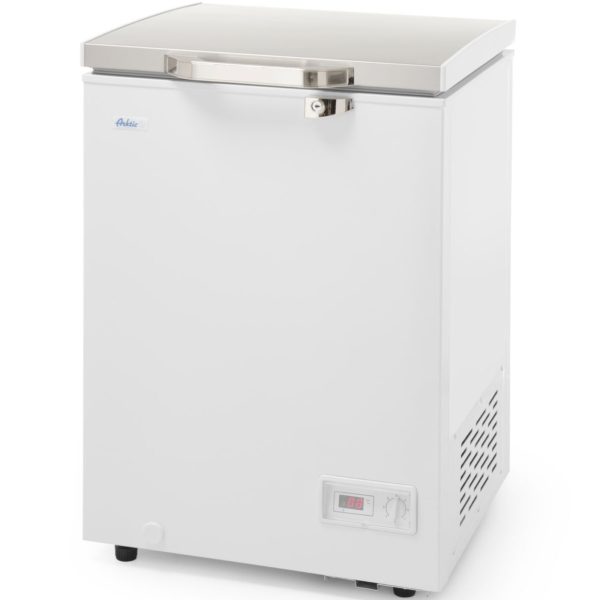 Noslēdzama saldētava ar LED apgaismojumu, 93 l, 105 W