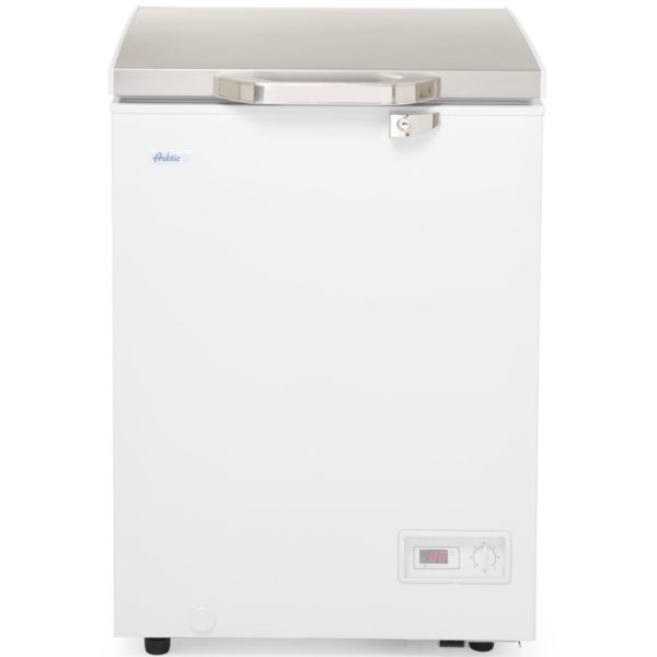 Noslēdzama saldētava ar LED apgaismojumu, 93 l, 105 W