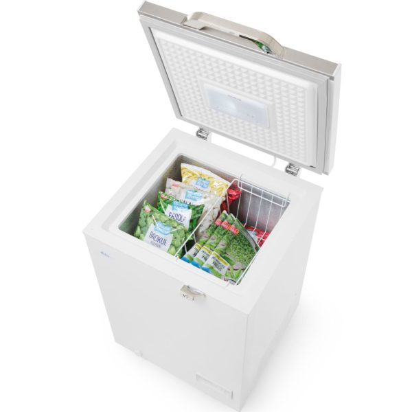 Noslēdzama saldētava ar LED apgaismojumu, 93 l, 105 W