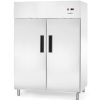 Aukstuma skapis, 2 durvju ledusskapis, 8 plaukti, TĒRAUDS, GN 2/1, 1054 l, 600 W