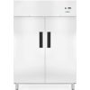 Aukstuma skapis, 2 durvju ledusskapis, 8 plaukti, TĒRAUDS, GN 2/1, 1054 l, 600 W
