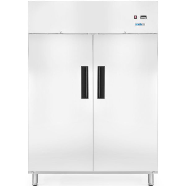 Aukstuma skapis, 2 durvju ledusskapis, 8 plaukti, TĒRAUDS, GN 2/1, 1054 l, 600 W