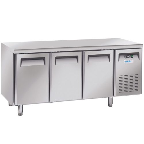 3 durvju ledusskapja galds ar sānu skapi GN 1/1 400 l 350 W