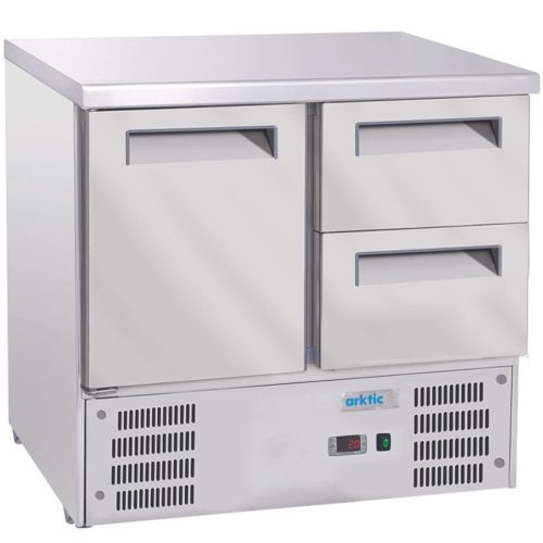 Aukstuma galds 1 nodalījums 2 atvilktnes GN 1/1 247 l 143 W