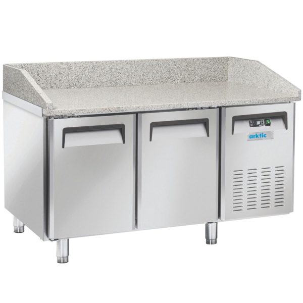 Picas galds ar atdzesēšanas funkciju, granīta virsmu un malu, 2 durvis, 128 l, 210 W