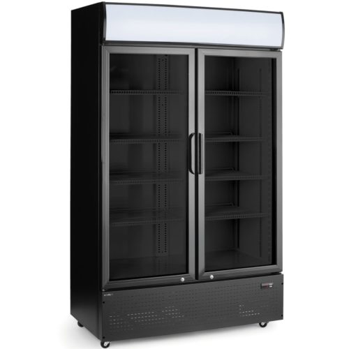 2 durvju bāra ledusskapis ar apgaismotu paneli 512 l 510 W