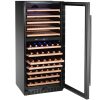 2 zonu vīna dzesētājs 124 pudelēm, 265 l, 570x595x1400 mm