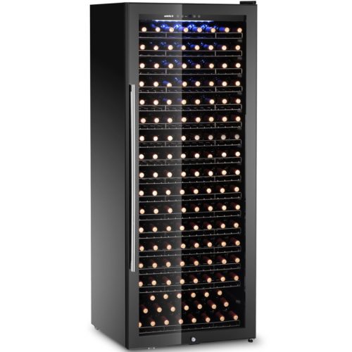 Vienas zonas vīna dzesētājs 224 pudelēm, 558 l, 705x700x1835 mm
