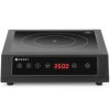 Pārnēsājama indukcijas plīts, regulējama, 1 sildīšanas zona, diametrs 28 cm, 3500 W