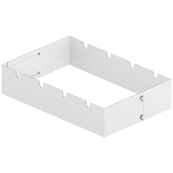 Taisnstūra Churrasco iesma grila uzgalis 530x350x117 mm