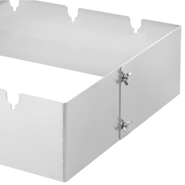 Taisnstūra Churrasco iesma grila uzgalis 530x350x117 mm