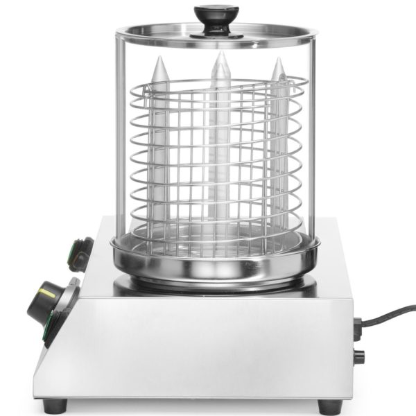 Hotdogu maizīšu sildītājs ar 4 iesmiem 550 W
