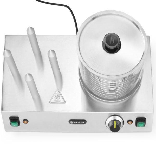 Hotdogu maizīšu sildītājs ar 4 iesmiem 550 W