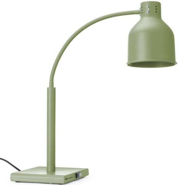 Elastīga galda lampa ēdiena sildīšanai 250 W - zaļa