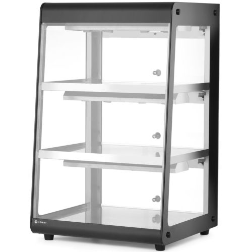 273760-1-hendi-witryna-grzewcza-nastawna-ekspozycyjna-hurtownia-dropshipping.jpg Regulējams apsildāms vitrīna, 3 līmeņi, 50–70 °C, 500 W