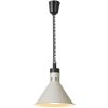 Koniska piekarināma ēdiena sildīšanas lampa, diametrs 275 mm, 250 W - balta