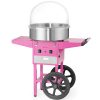Cukurvates gatavotājs ar ratiņiem uz riteņiem bez vāka 1130 W - rozā