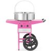 Cukurvates gatavotājs ar ratiņiem uz riteņiem bez vāka 1130 W - rozā