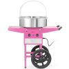 Cukurvates gatavotājs ar ratiņiem uz riteņiem bez vāka 1130 W - rozā