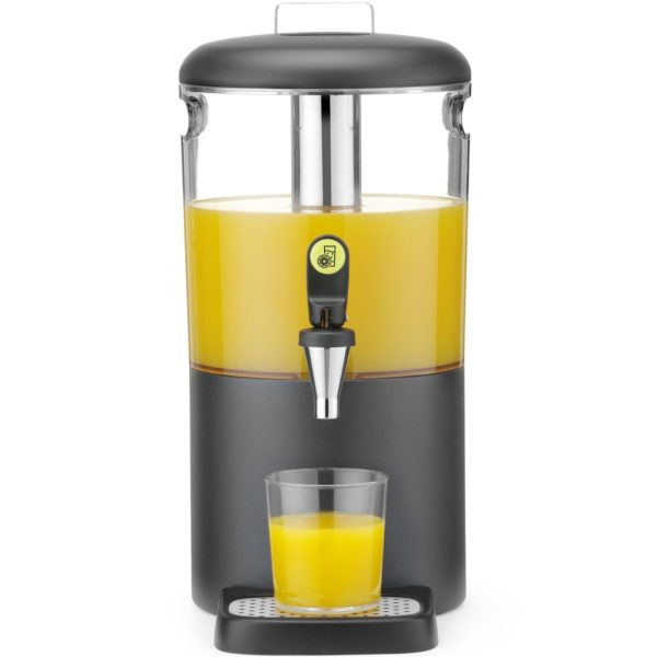 Dzesēšanas dozators sulām un dzērieniem UNIQ 4 l - melns