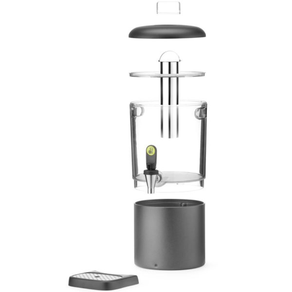 Dzesēšanas dozators sulām un dzērieniem UNIQ 4 l - melns