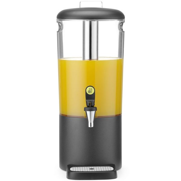 Dzesēšanas dozators sulām un dzērieniem UNIQ 8 l - melns