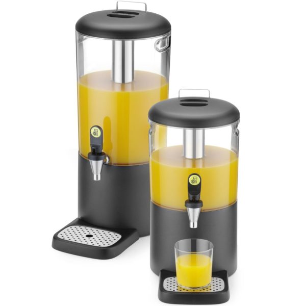 Dzesēšanas dozators sulām un dzērieniem UNIQ 8 l - melns