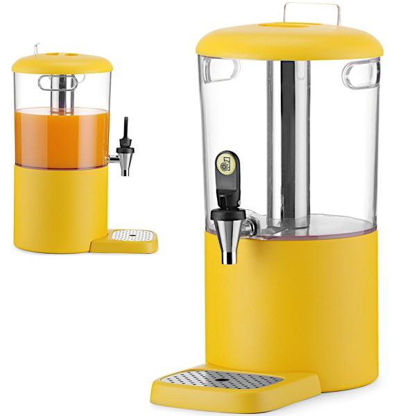 Dzesēšanas dozators sulām un dzērieniem UNIQ 4 l - dzeltens