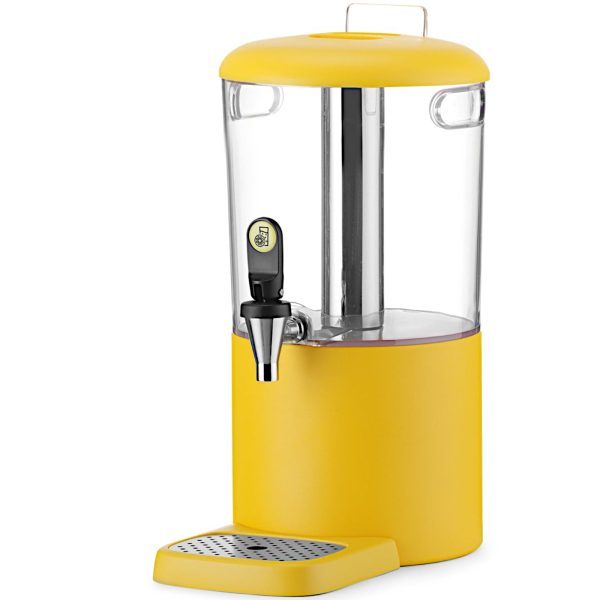 Dzesēšanas dozators sulām un dzērieniem UNIQ 4 l - dzeltens