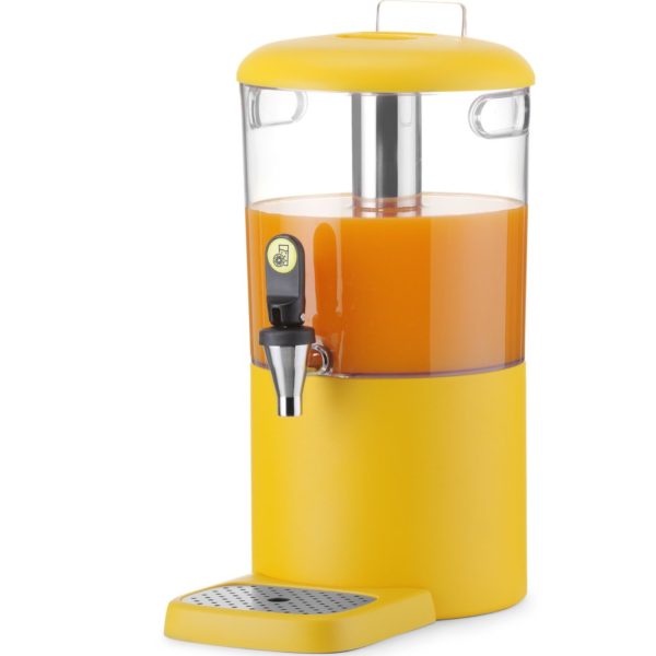 Dzesēšanas dozators sulām un dzērieniem UNIQ 4 l - dzeltens