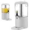 425046-1-hendi-dyspenser-dozownik-chlodzacy-hurtownia-dropshipping.jpg Dzesēšanas dozators sulām un dzērieniem UNIQ 4 l - balts