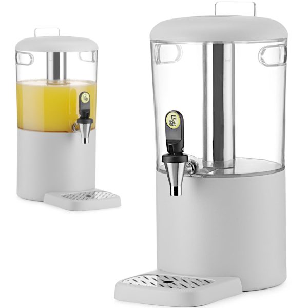 425046-1-hendi-dyspenser-dozownik-chlodzacy-hurtownia-dropshipping.jpg Dzesēšanas dozators sulām un dzērieniem UNIQ 4 l - balts