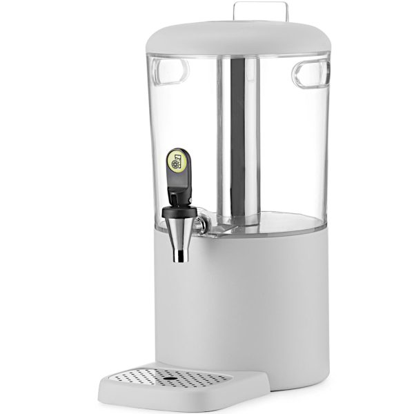 425046-2-hendi-dyspenser-dozownik-chlodzacy-hurtownia-dropshipping.jpg Dzesēšanas dozators sulām un dzērieniem UNIQ 4 l - balts