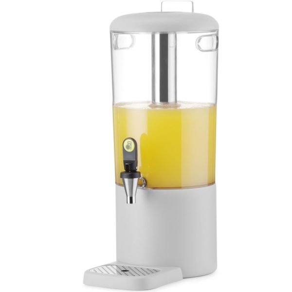 425053-5-hendi-dyspenser-dozownik-chlodzacy-hurtownia-dropshipping.jpg Dzesēšanas dozators sulām un dzērieniem UNIQ 8 l - balts