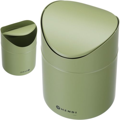 440780-1-hendi-smietniczka-kosz-stolowy-z-pokrywa-hurtownia-dropshipping.jpg Atkritumu tvertne, galda grozs ar atveramu vāku, 1,2 l - zaļa