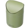 Atkritumu tvertne, galda grozs ar atveramu vāku, 1,2 l - zaļa
