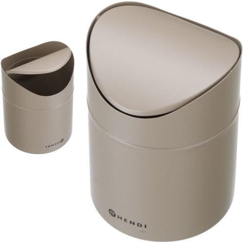 440797-1-hendi-smietniczka-kosz-stolowy-z-pokrywa-hurtownia-dropshipping.jpg Atkritumu tvertne, galda grozs ar atveramu vāku, 1,2 l - bēša