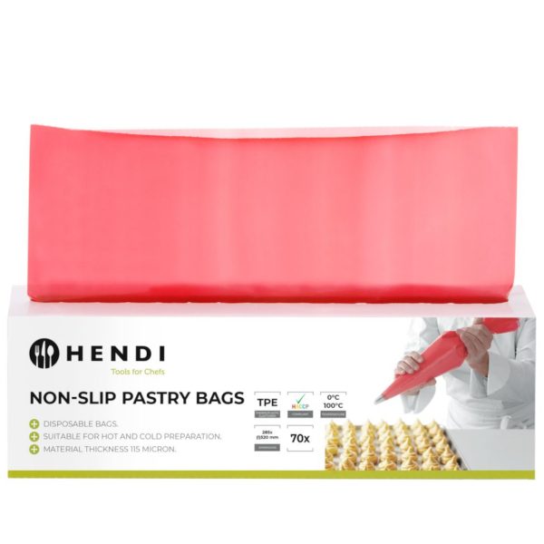 Folijas konditorejas maisiņi konditorejas izstrādājumiem un dekorēšanai 520 x 280 mm - 70 gab. rullis.