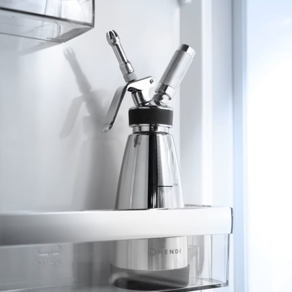 Termosifons karstām un aukstām mērcēm, 3 uzgaļi, 0,5 l, diametrs 95x275 mm