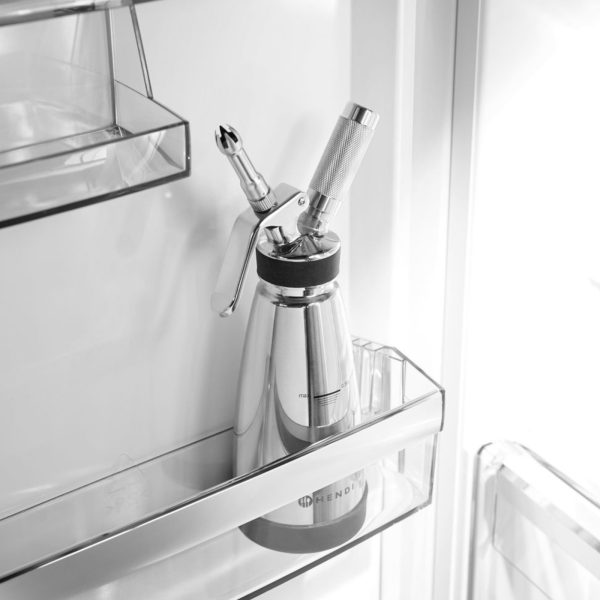 Termosifons karstām un aukstām mērcēm, 3 uzgaļi, 0,5 l, diametrs 95x275 mm