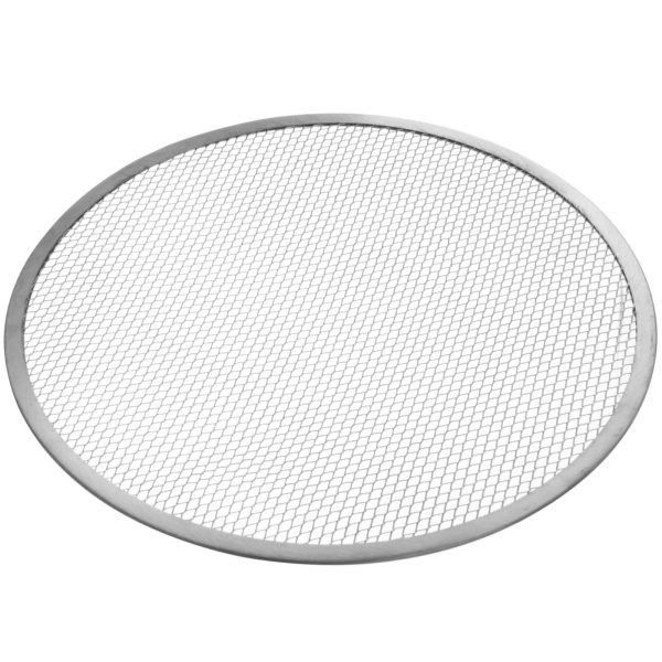 Apaļš alumīnija picas režģis, diametrs 480 mm