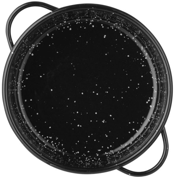 Apaļa emaljēta cepšanas panna ar rokturiem, diametrs 160x45 mm