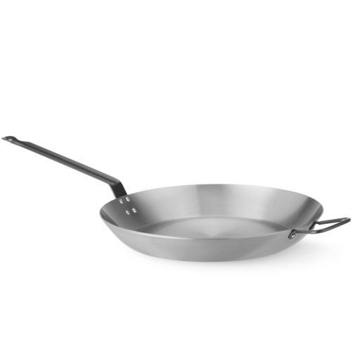 Lyonnaise oglekļa tērauda cepšanas panna ar 2 rokturiem, diametrs 360 mm