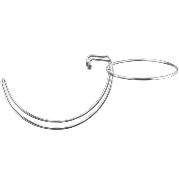 Šampanieša spainīšu statīvs, stiprināms pie darba virsmas, TĒRAUDS, diametrs 194x193 mm